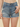 GIRLS STRETCH DISTRESSED DENIM HOT PANT